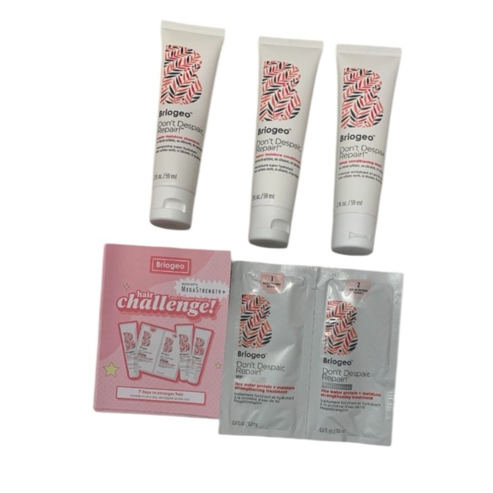 BRIOGEO Don't Despair, Repair! Hair Challenge Sample Set